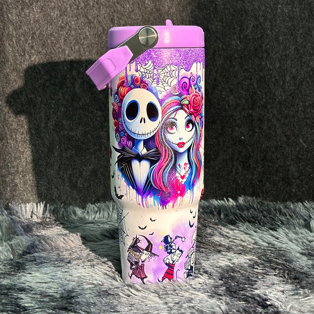 30oz Sally x Jack Skellington Tumbler