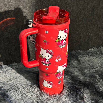 Cherry Kitty 40oz Tumbler