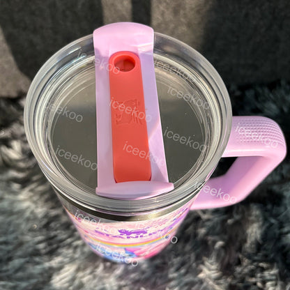 Stitch and Angel Butterfly 40oz Tumbler