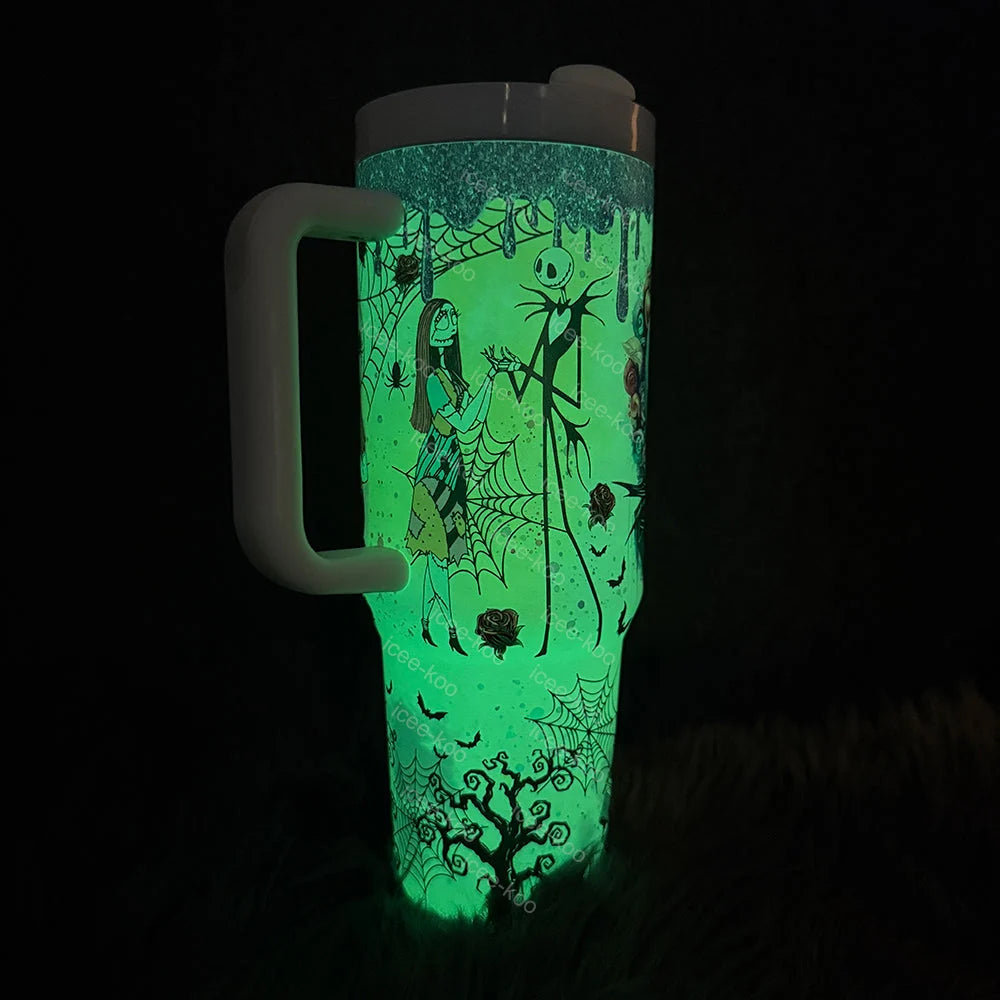 Sally x Jack Skellington 40oz Tumbler