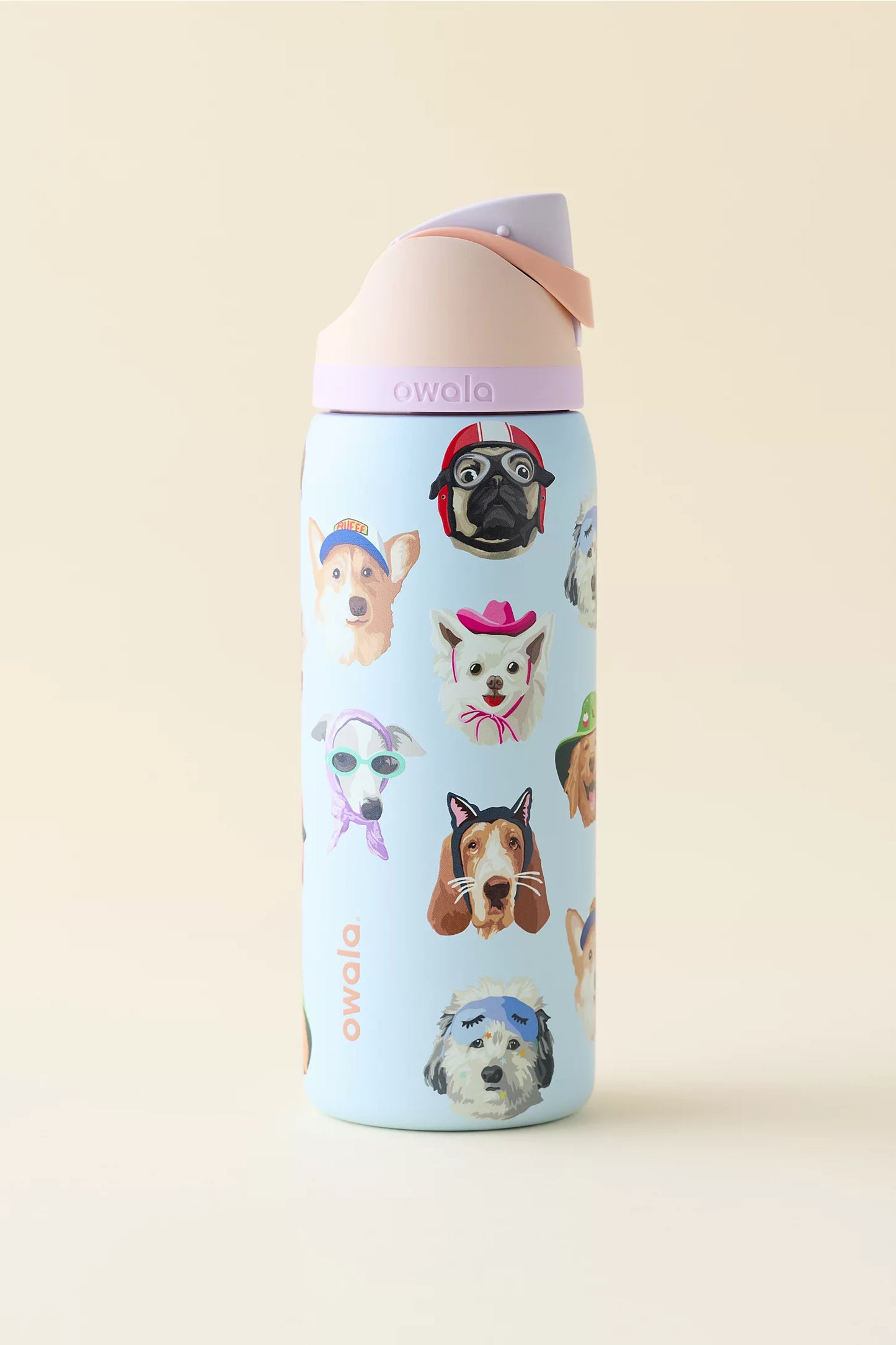 Owala NUV Exclusive Dog Collage FreeSip 32 oz