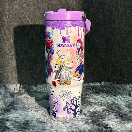 30oz Sally x Jack Skellington Tumbler