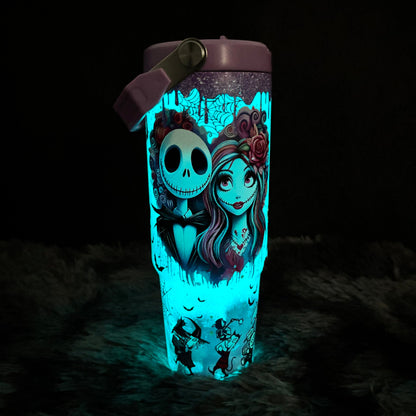 30oz Sally x Jack Skellington Tumbler