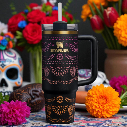 Día de Los Muertos Tumbler 30oz